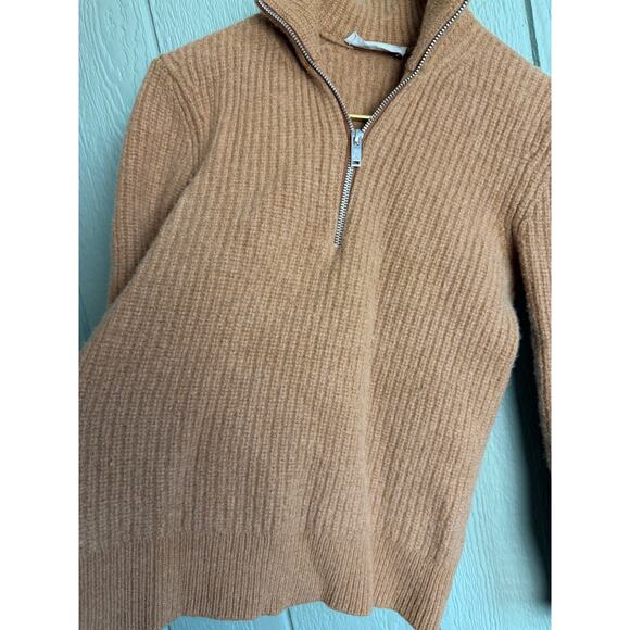 Everlane The Half-Zip Sweater in Luxe Merino, XS - Picture 5 of 9